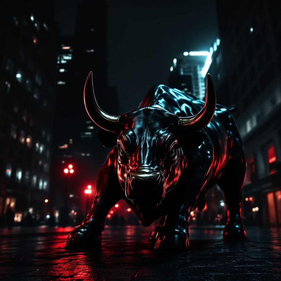Wall Street bull